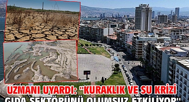 Uzmanı uyardı: ''Kuraklık ve su krizi gıda sektörünü olumsuz etkiliyor''