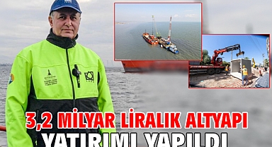 3,2 milyar liralık altyapı yatırımı yapıldı