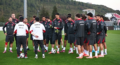 A Milli Futbol Takımı, Bulgaristan maçının hazırlıklarına başladı