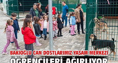 Bakioğlu Can Dostlarımız Yaşam Merkezi öğrencileri ağırlıyor