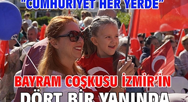 Bayram coşkusu İzmir’in dört bir yanında