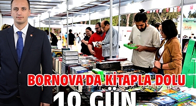 Bornova'da kitapla dolu 10 gün