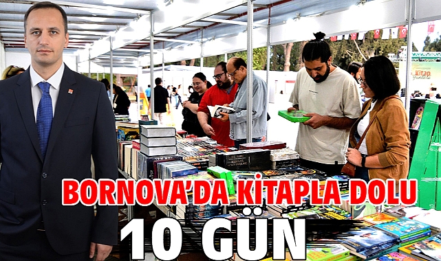 Bornova'da kitapla dolu 10 gün
