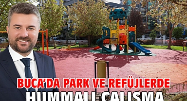 Buca’da park ve refüjlerde hummalı çalışma