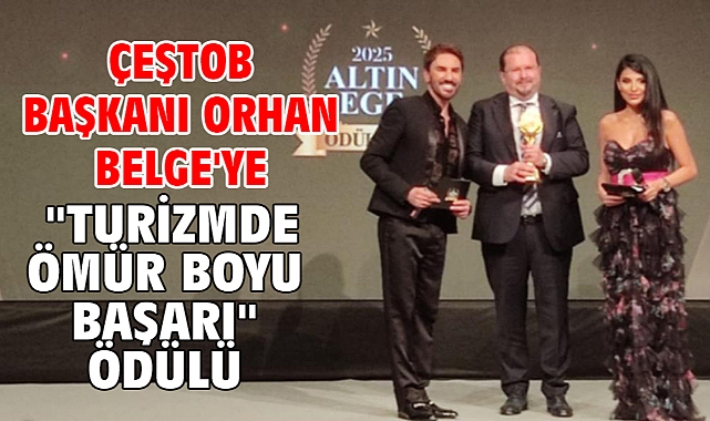 ÇEŞTOB Başkanı Orhan Belge'ye