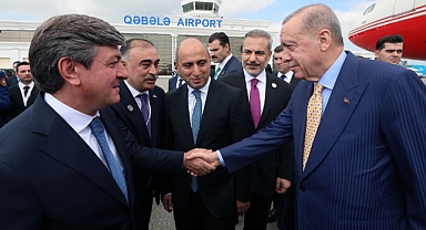 Cumhurbaşkanı Erdoğan, Azerbaycan’da