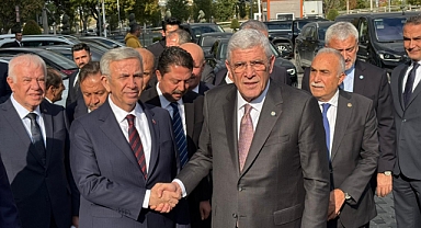 Dervişoğlu'ndan Mansur Yavaş'a ziyaret