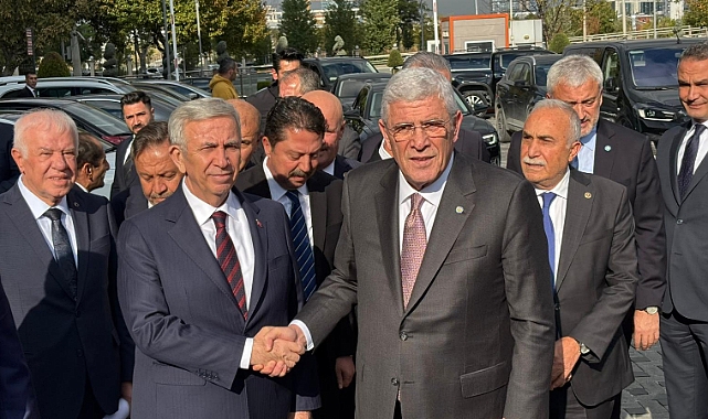 Dervişoğlu'ndan Mansur Yavaş'a ziyaret