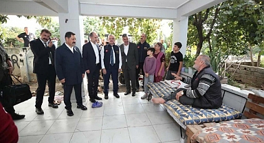 İçişleri Bakan Yardımcısı Karaoğlu, selin vurduğu Payas’ta incelemelerde bulundu