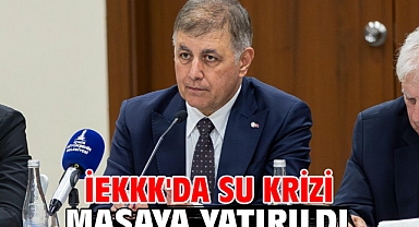 İEKKK'da su krizi masaya yatırıldı