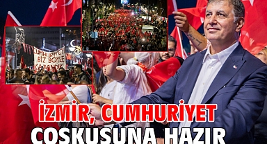 İzmir, Cumhuriyet coşkusuna hazır