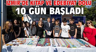 İzmir’de kitap ve edebiyat dolu 10 gün başladı