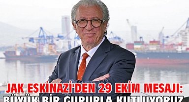 Jak Eskinazi'den 29 Ekim mesajı: Büyük bir gururla kutluyoruz!
