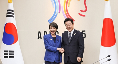 Japonya Başbakanı Sanae, Güney Kore Devlet Başkanı Lee ile görüştü
