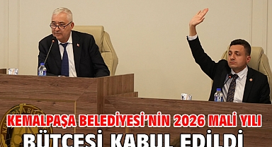Kemalpaşa Belediyesi'nin 2026 Mali Yılı Bütçesi Kabul Edildi