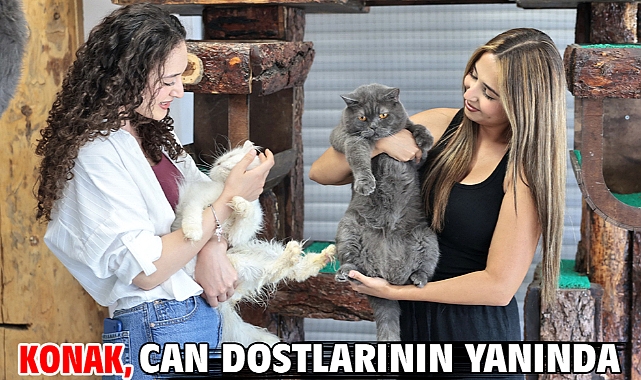 Konak, can dostlarının yanında
