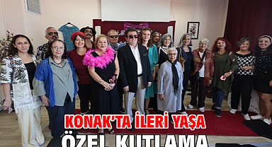 Konak'ta ileri yaşa özel kutlama