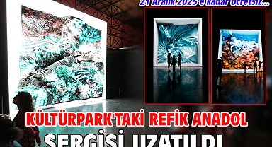 Kültürpark'taki Refik Anadol Sergisi Uzatıldı
