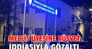 Meclis üyesine rüşvet iddiasıyla gözaltı