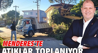 Menderes'te Atıklar Toplanıyor