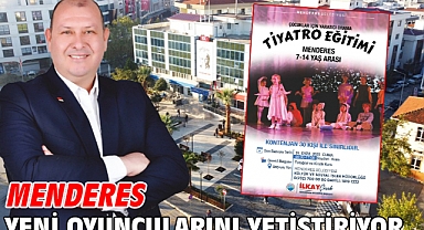 Menderes Yeni Oyuncularını Yetiştiriyor