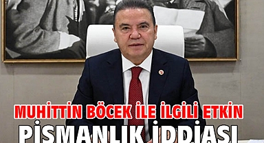 Muhittin Böcek ile ilgili etkin pişmanlık iddiası