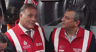 Özgür Özel, Çekmeköy-Sancaktepe-Sultanbeyli Metro Hattı’nda test sürüşüne katıldı