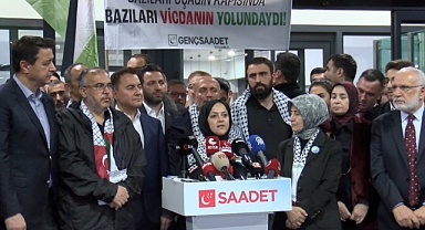 Özgürlük Filosu'nda alıkonulan 3 milletvekili İstanbul'a geldi