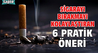 SİGARAYI BIRAKMAYI KOLAYLAŞTIRAN 6 PRATİK ÖNERİ!