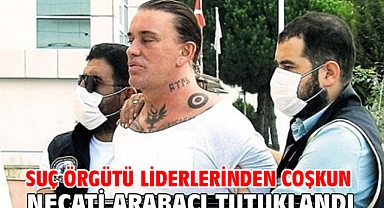 Suç örgütü liderlerinden Coşkun Necati Arabacı tutuklandı