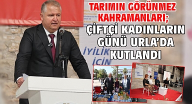 Tarımın görünmez kahramanları; çiftçi kadınların günü Urla’da kutlandı