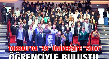 Torbalı’da “38” Üniversite “5000” Öğrenciyle Buluştu