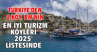 Türkiye'den 4 köy, BM'nin 'En İyi Turizm Köyleri 2025' listesinde