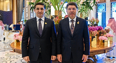 Bakan Tunç, Azerbaycanlı mevkidaşı Ahmedov ile bir araya geldi