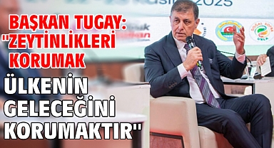 Başkan Tugay: ''Zeytinlikleri korumak ülkenin geleceğini korumaktır''