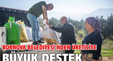 Bornova Belediyesi’nden üreticiye büyük destek