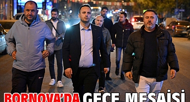 Bornova'da gece mesaisi