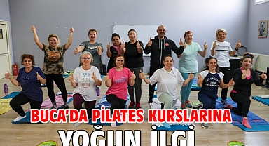 Buca’da pilates kurslarına yoğun ilgi