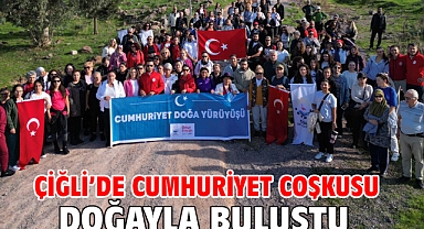 Çiğli’de Cumhuriyet Coşkusu Doğayla Buluştu