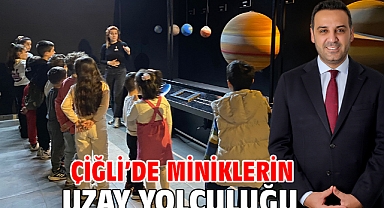 Çiğli’de Miniklerin Uzay Yolculuğu
