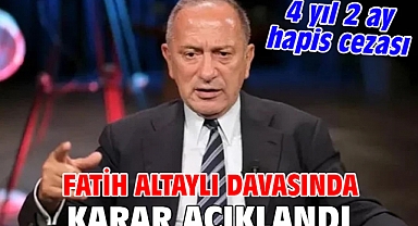 Fatih Altaylı davasında karar açıklandı
