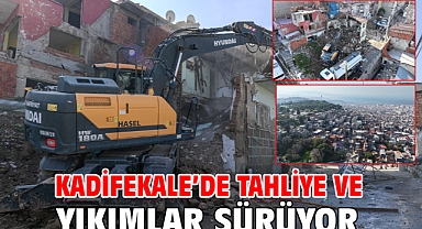 Kadifekale’de tahliye ve yıkımlar sürüyor