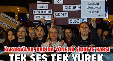 Karabağlar, Kadına Yönelik Şiddete Karşı Tek Ses Tek Yürek