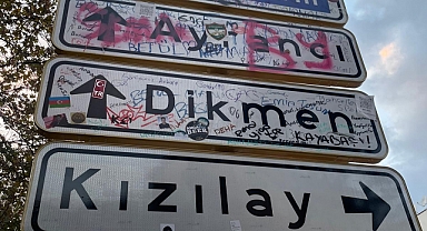 Kızılay tabelası, 4'üncü kez yenilendi