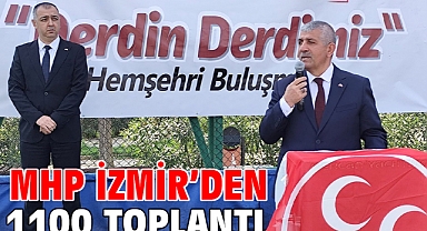 MHP İzmir’den 1100 Toplantı