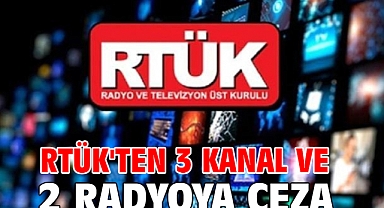 RTÜK'ten 3 kanal ve 2 radyoya ceza