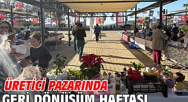 Üretici Pazarında Geri Dönüşüm Haftası