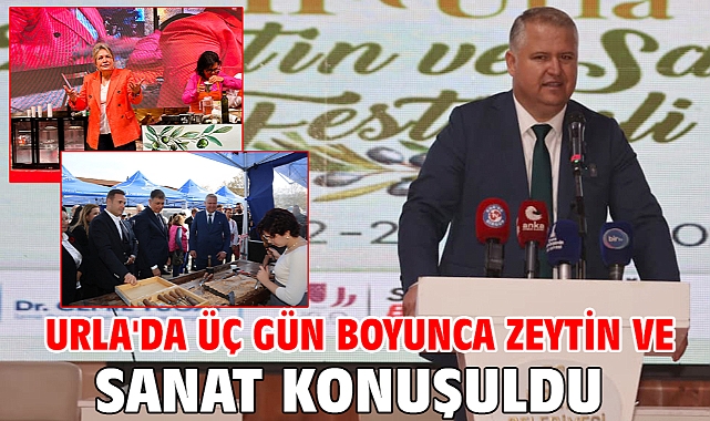 Urla'da üç gün boyunca Zeytin ve Sanat konuşuldu