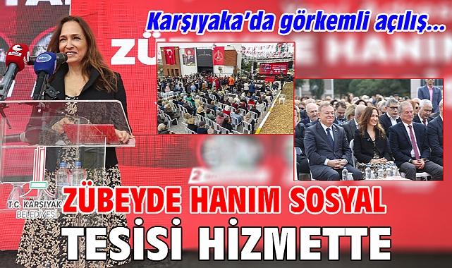 Zübeyde Hanım Sosyal Tesisi hizmette!