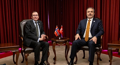 Bakan Fidan, Norveçli mevkidaşı Eide ile görüştü
